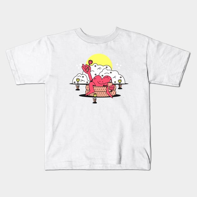 Spread The Love Kids T-Shirt by Red Rov